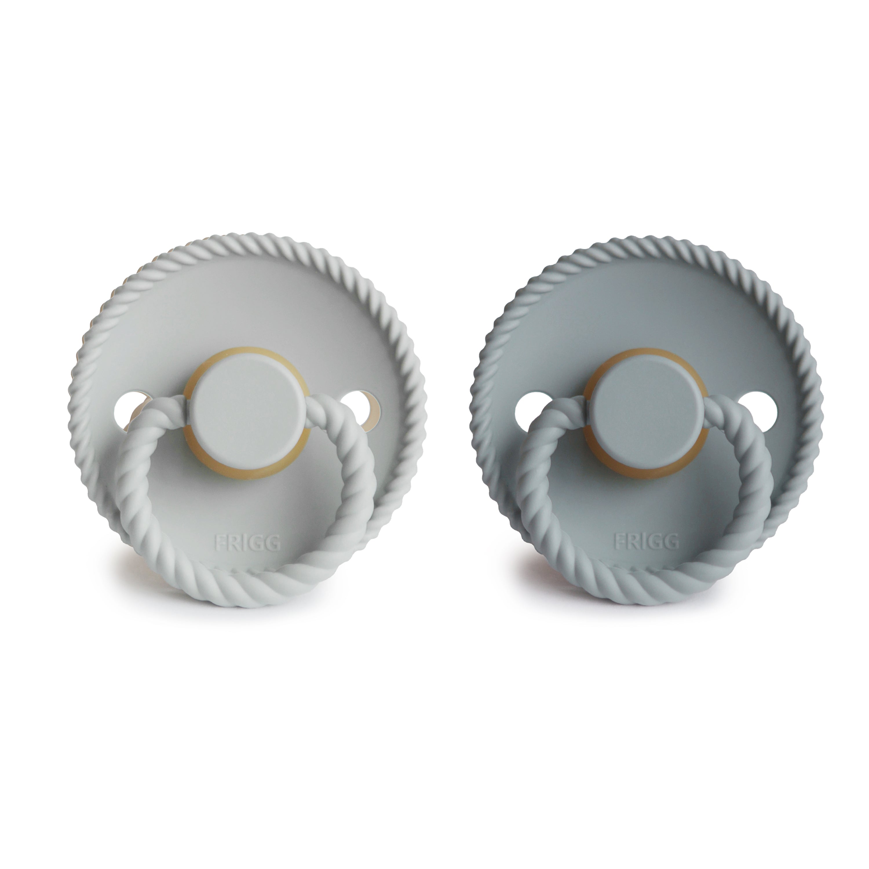 Image of FRIGG Rope Natural Rubber Pacifier 2-Pack