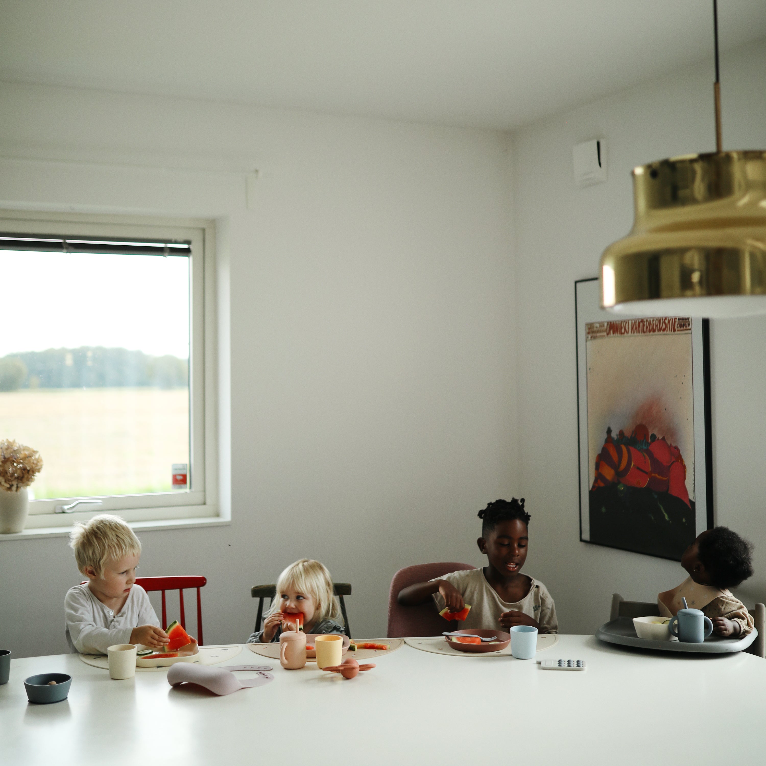 Image of Square Dinnerware Plates, Set of 2