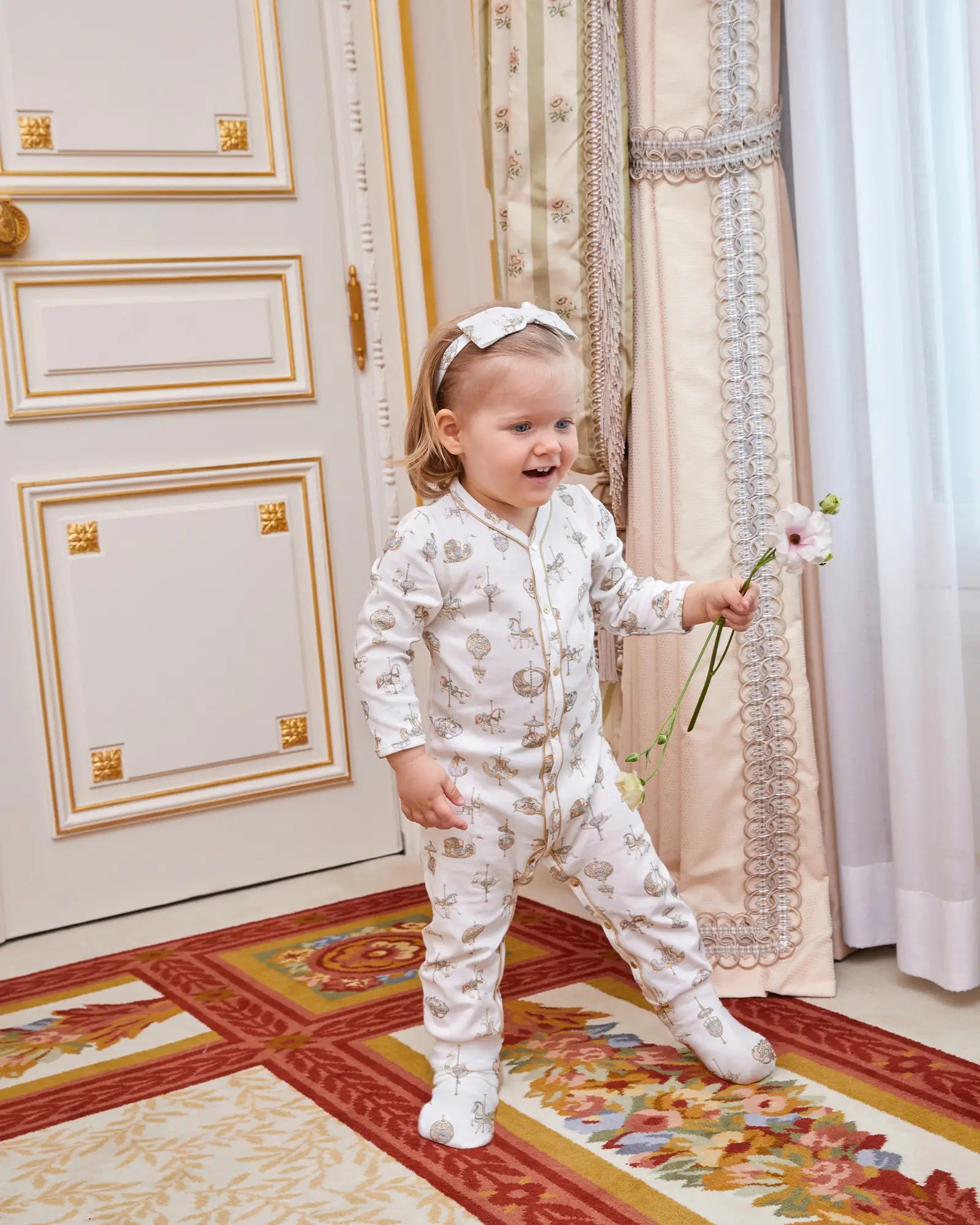 Image of Classic Playsuit - Carousel