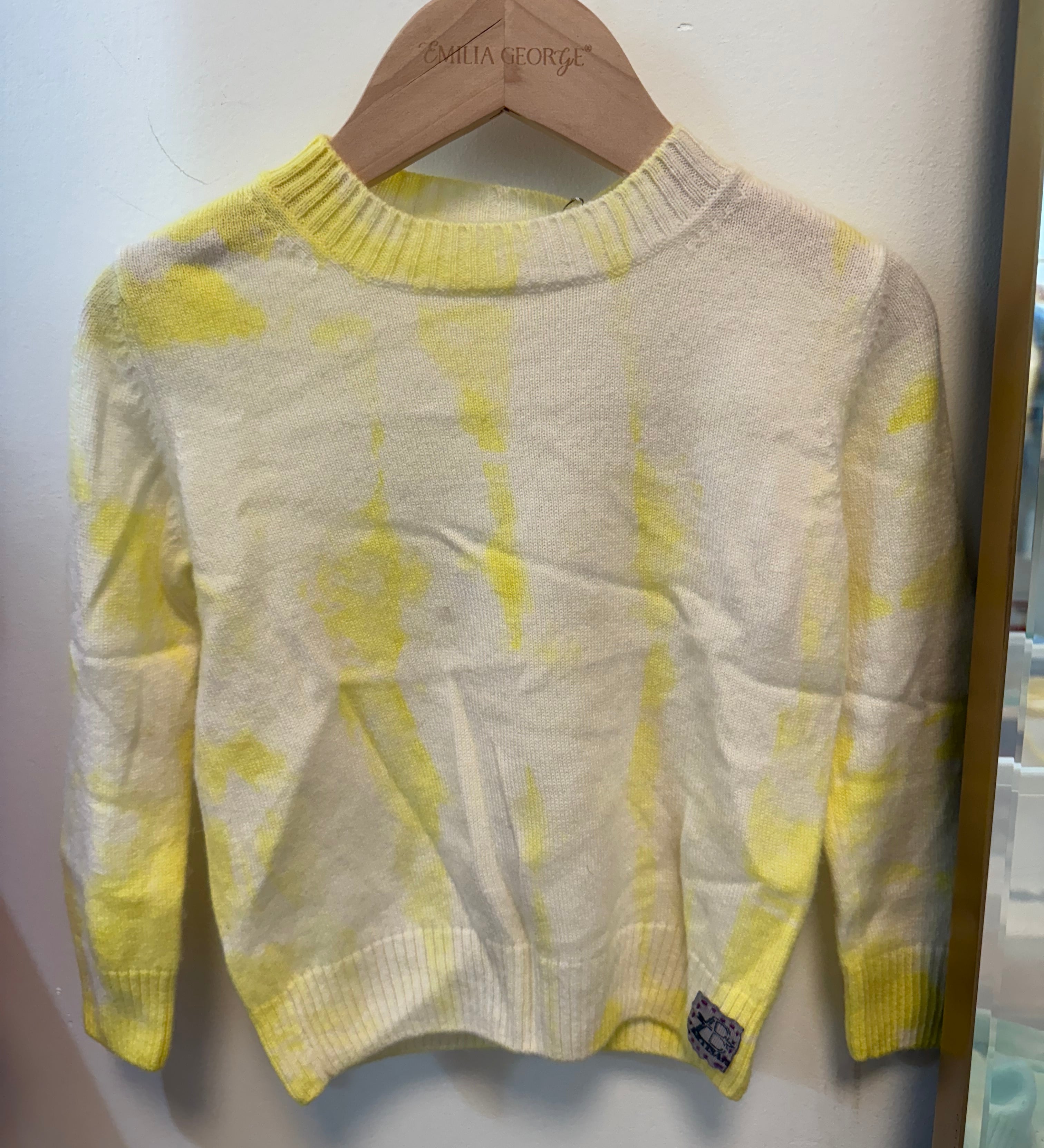 Tie-Dye Cashmere Kids Sweater