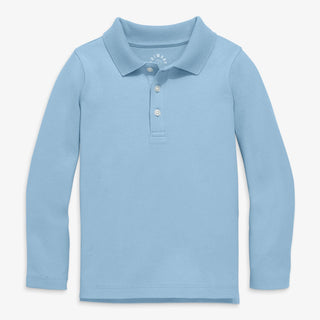 Primary - Slim Long Sleeve  Interlock Polo