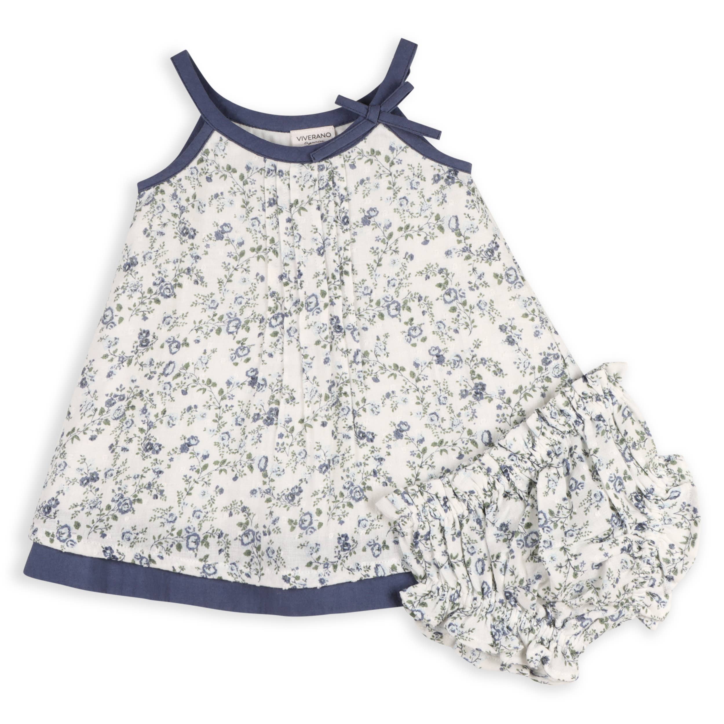Lyla Floral Baby Dress +Bloomer