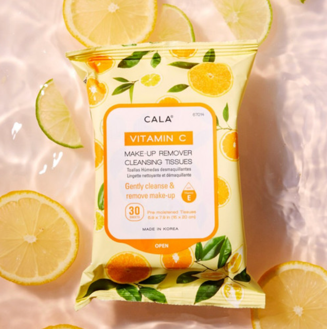 Image of Cala Makeup Remover Wipes Tissue Cleanser