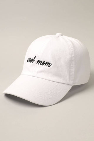 COOL MOM Embroidery Baseball Hat