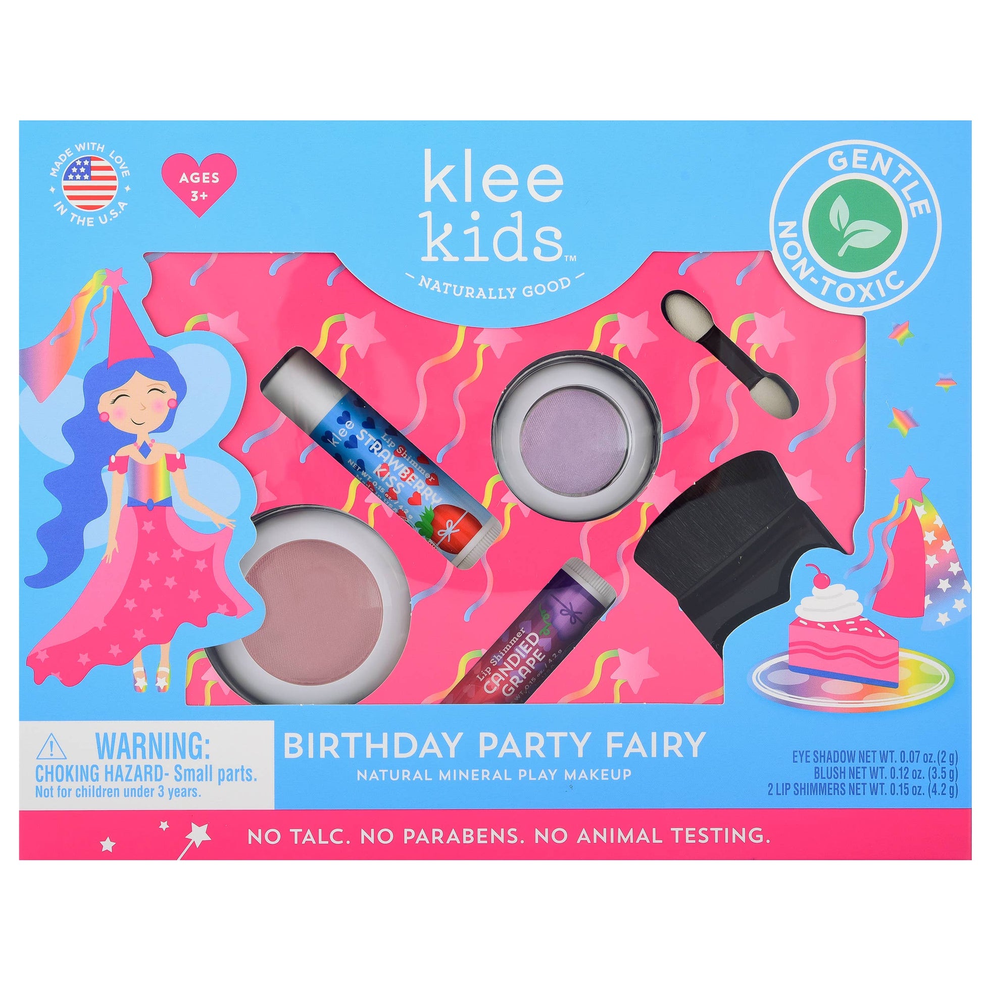 Berry Icing Fairy - Klee Kids Play Makeup 4-PC Kit