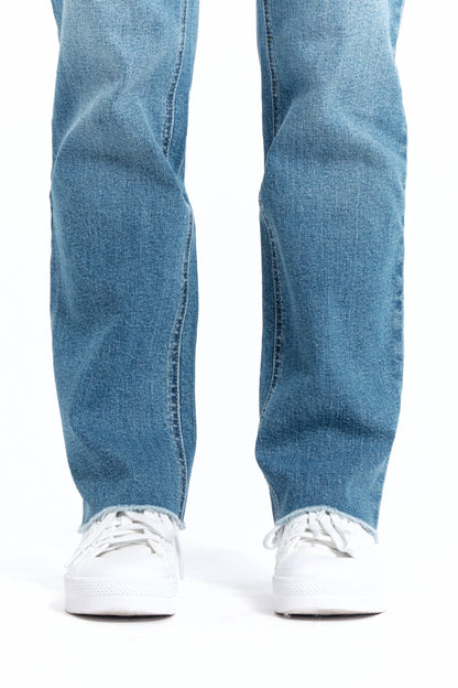 1822 Denim - Maternity 32” Relaxed Straight Leg Jean w/ Bellyband- Samuel