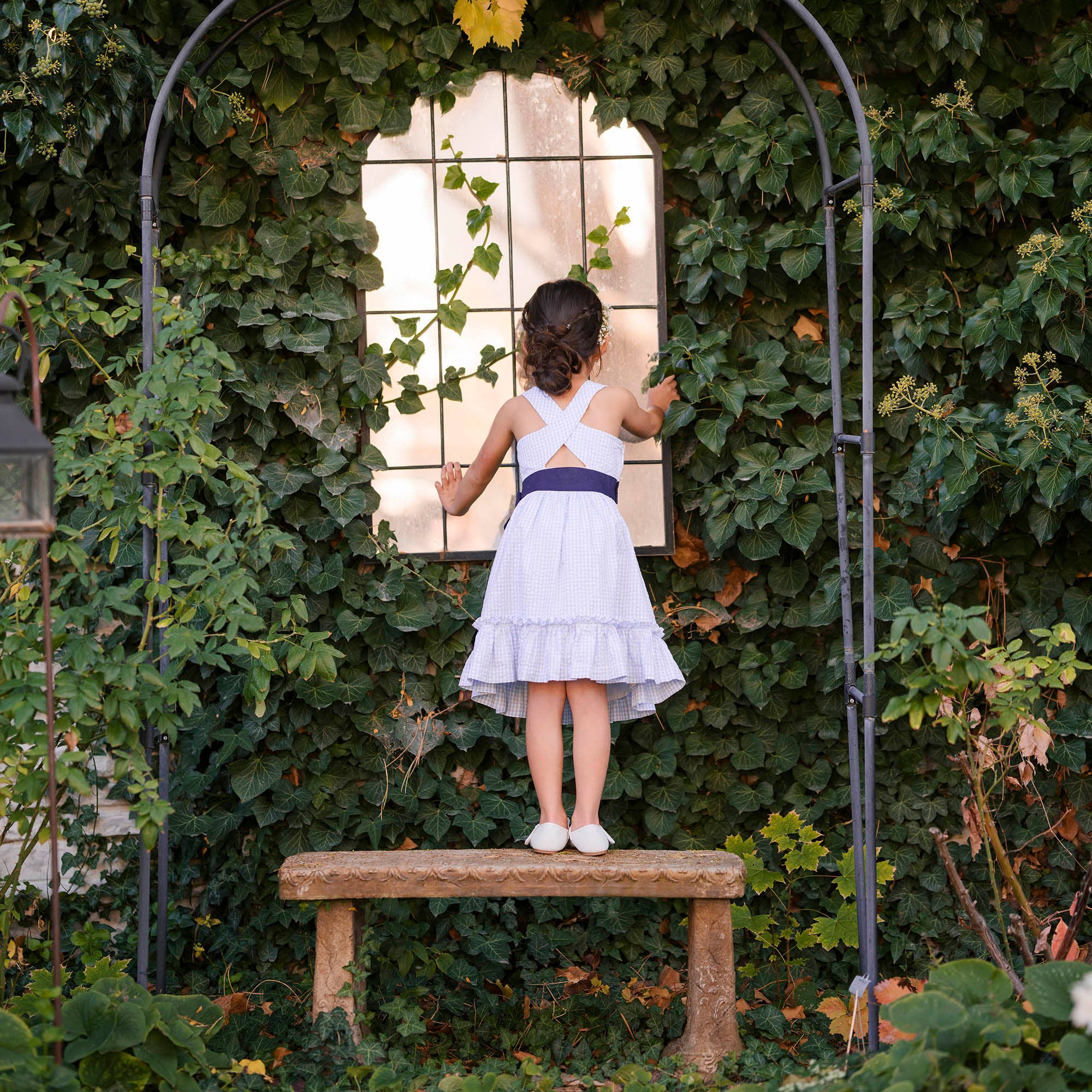 Organic Cross Back Party Dress