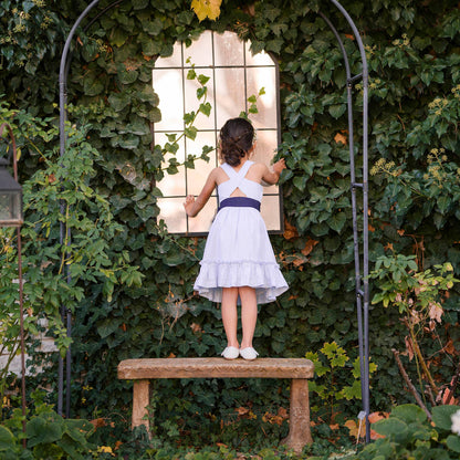 Hope and Henry - Organic Cross Back Party Dress