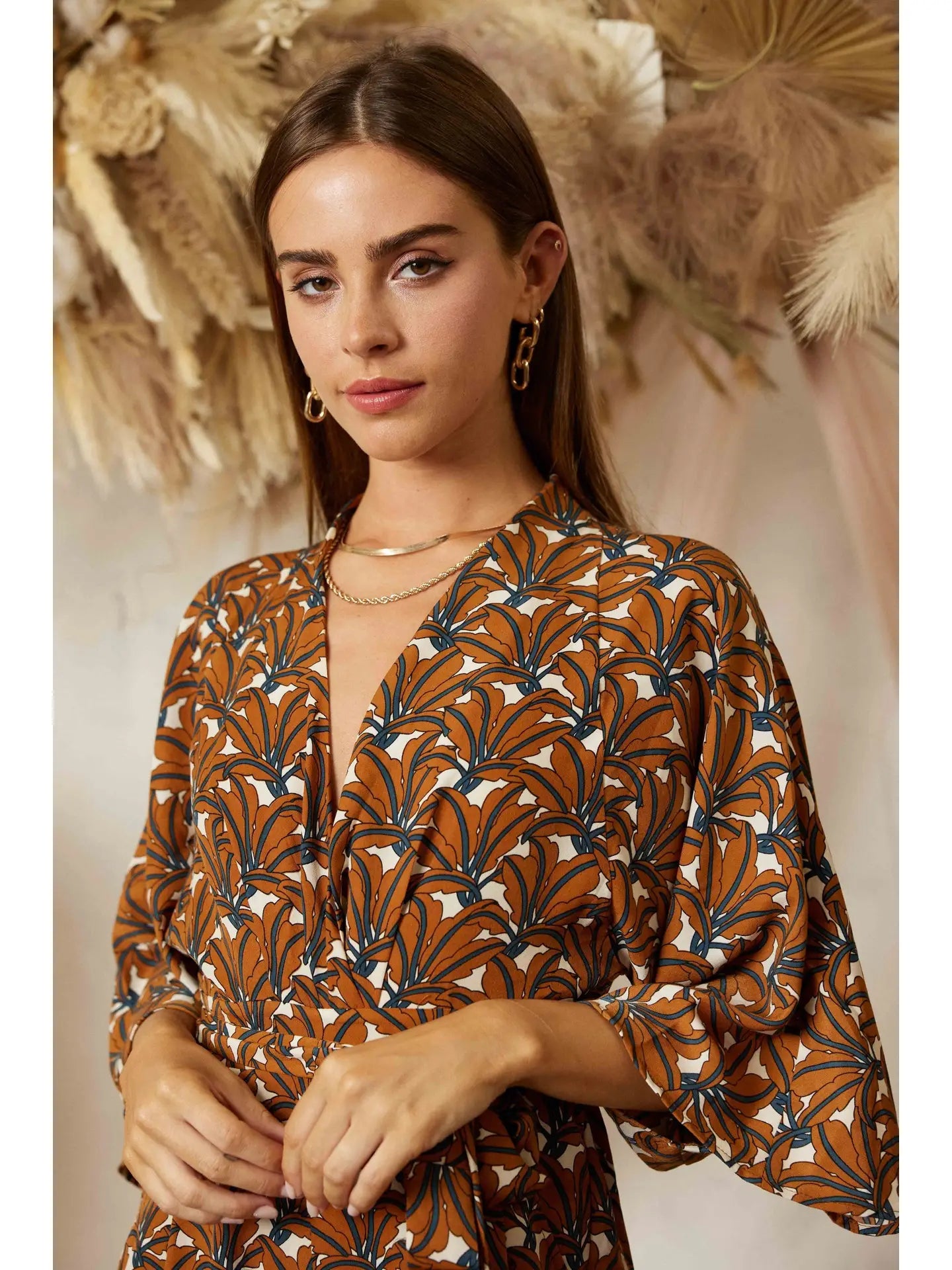 Image of Printed Jumpsuit