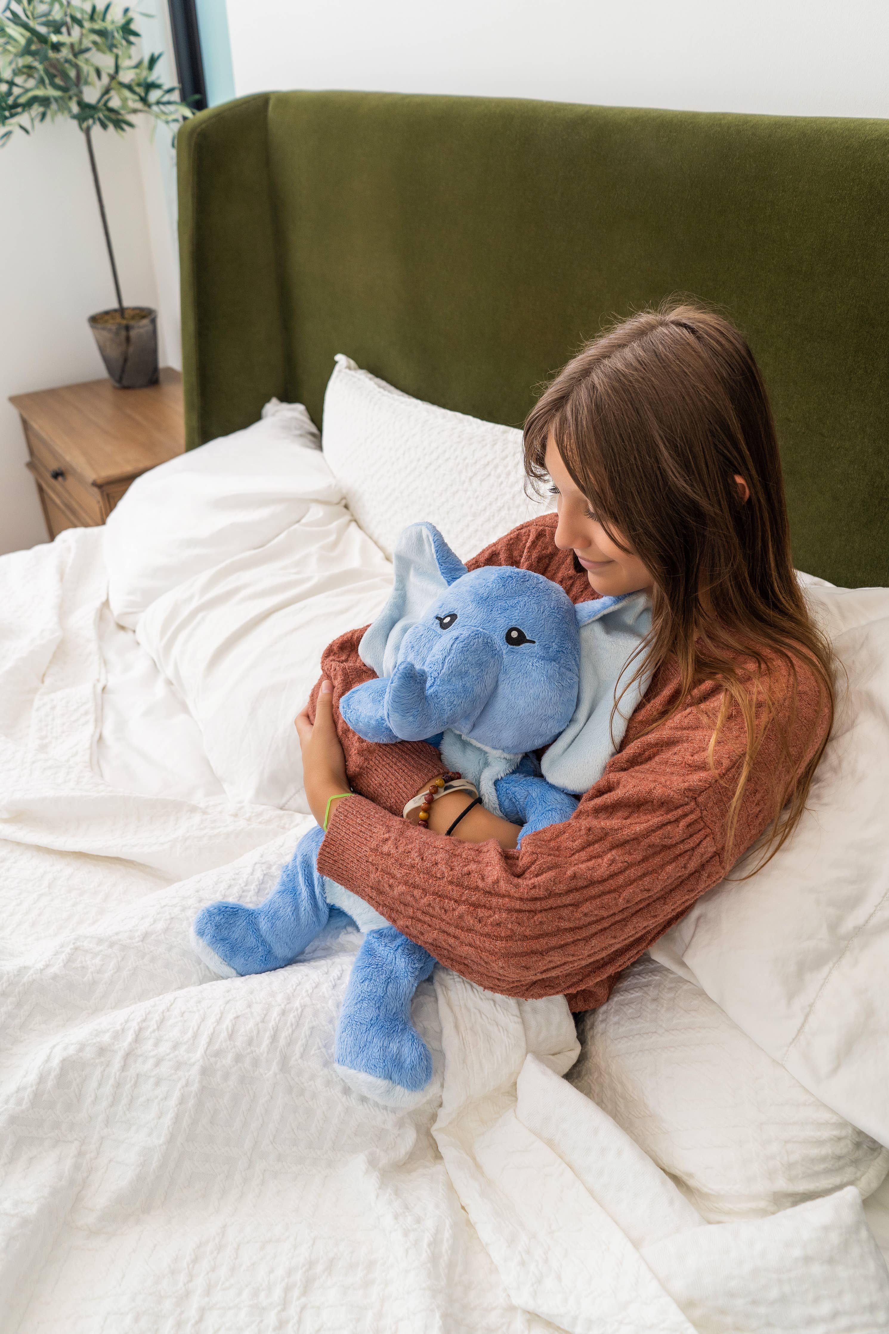 Image of Hugimals World - Hugimals Weighted Self-Care Tools Emory The Elephant