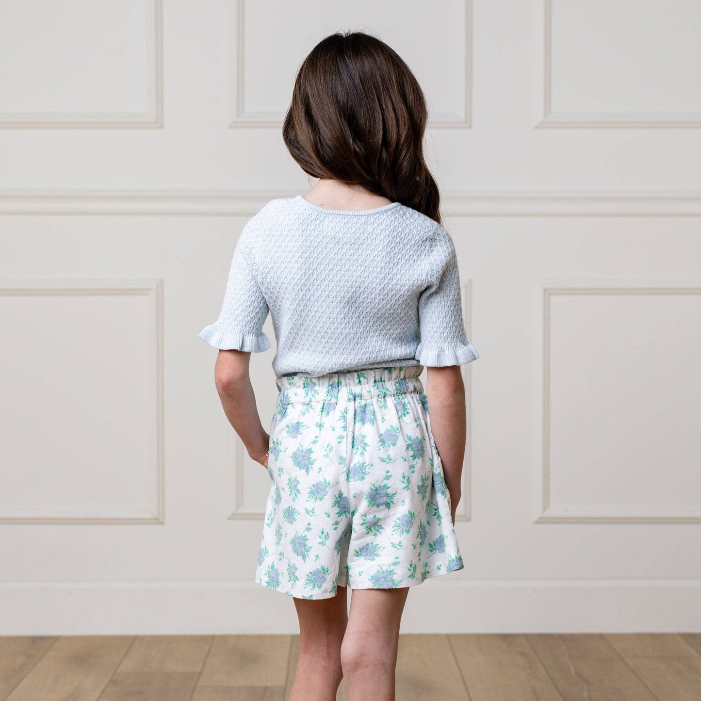 Hope and Henry - Linen Pull-On Paperbag Shorts