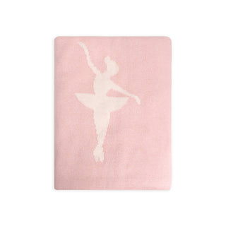 Viverano Organics - Ballerina Tutu 3D - Jacquard Sweater Knit Baby Blankets