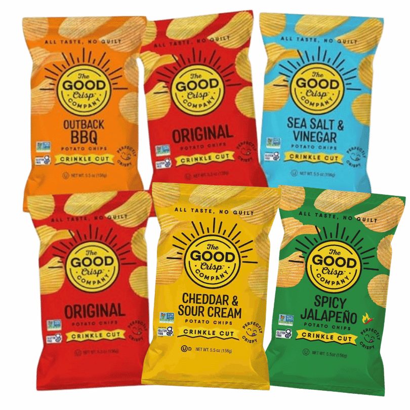 The Good Crisp Company - Crinkle Cut Chips