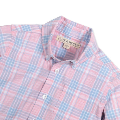 Hope and Henry - Organic Stretch Poplin Shirt