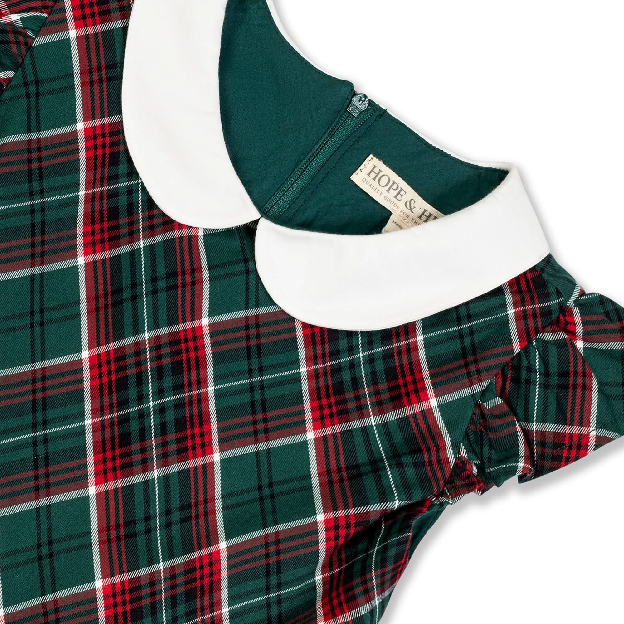 Image of Organic Peter Pan Collar Party Dress