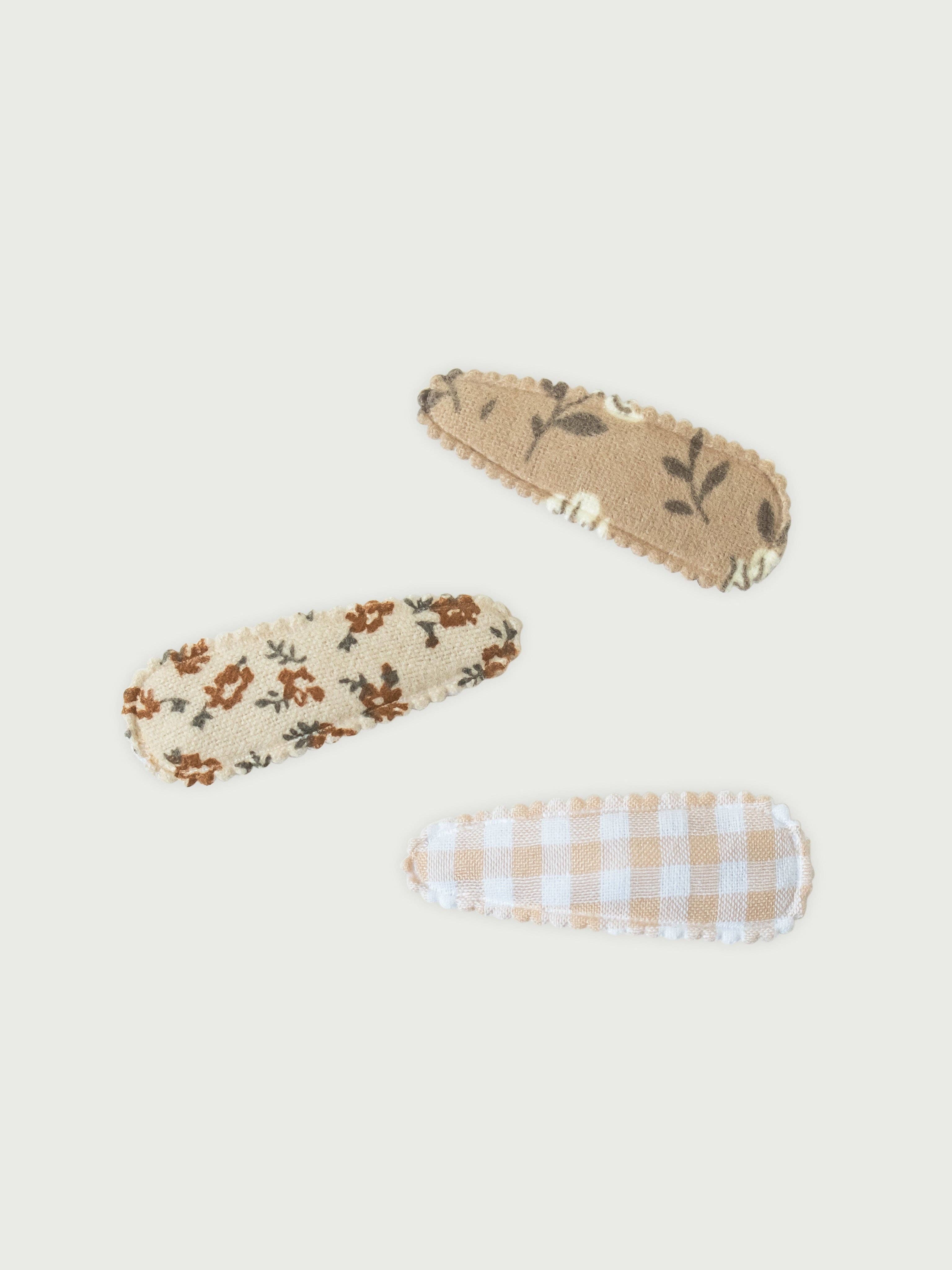 3-Pack Hair Clip Set