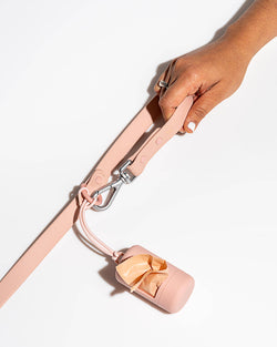 Image of Wild One - Poop Bag Carrier Dispenser for Pets & Dogs: Blush