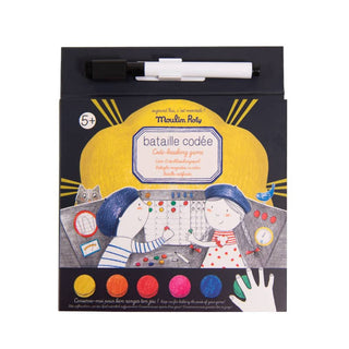 Box with 10 “Code Breaking” Board Games - Recreational Toy - Moulin Roty