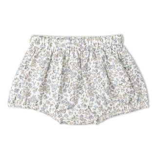 Organic Scalloped Top & Bloomers Set - Tulle Floral