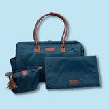 Birth Bag: Hospital Weekender Bag + Changing Pad + Pouch