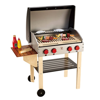 Gourmet Grill With Food