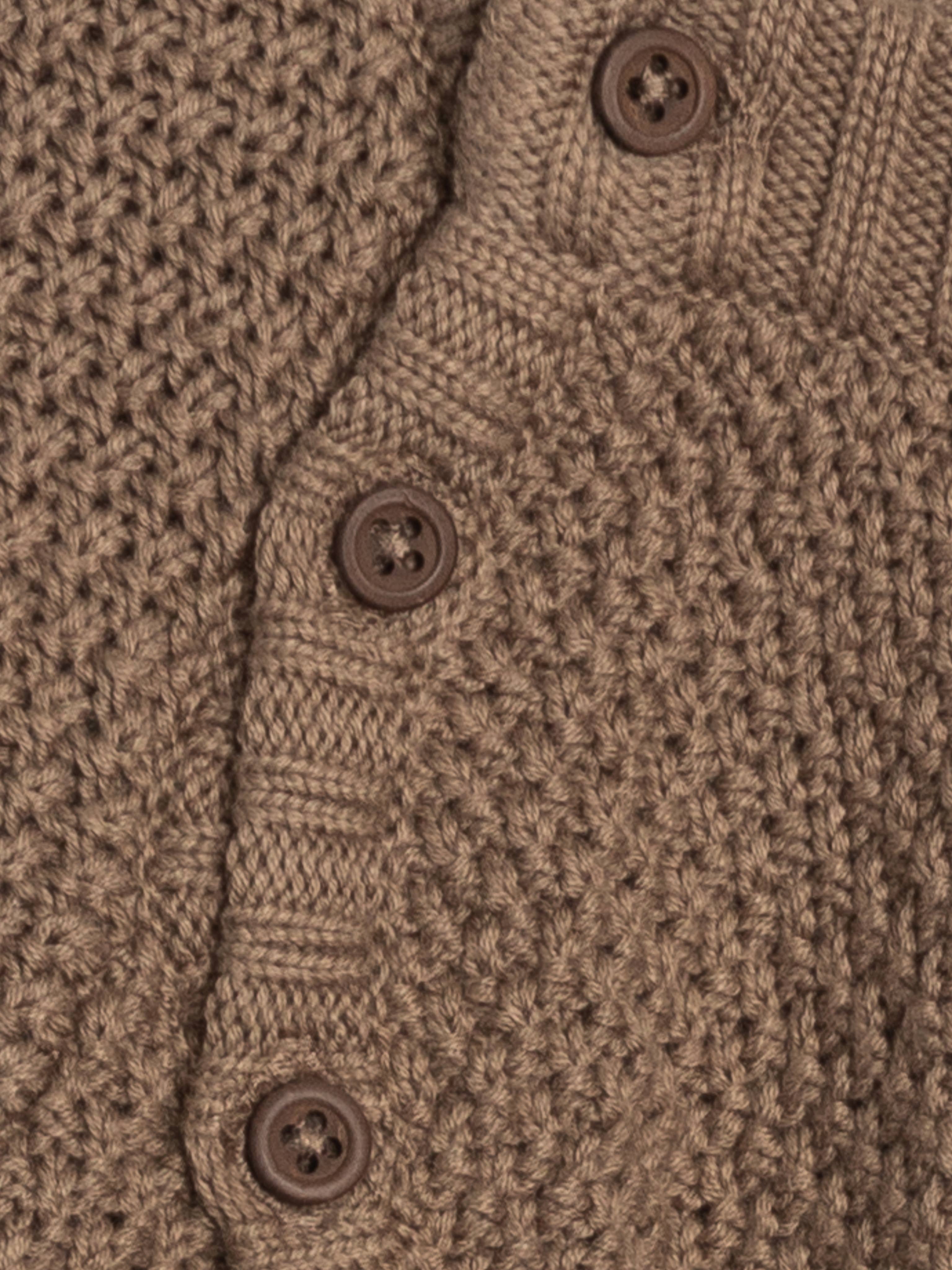 Casey Seed Stitch Sweater Knit Kimono Romper