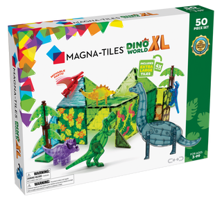 Magna-Tiles - Magna-Tiles Dino World XL 50-Piece Set