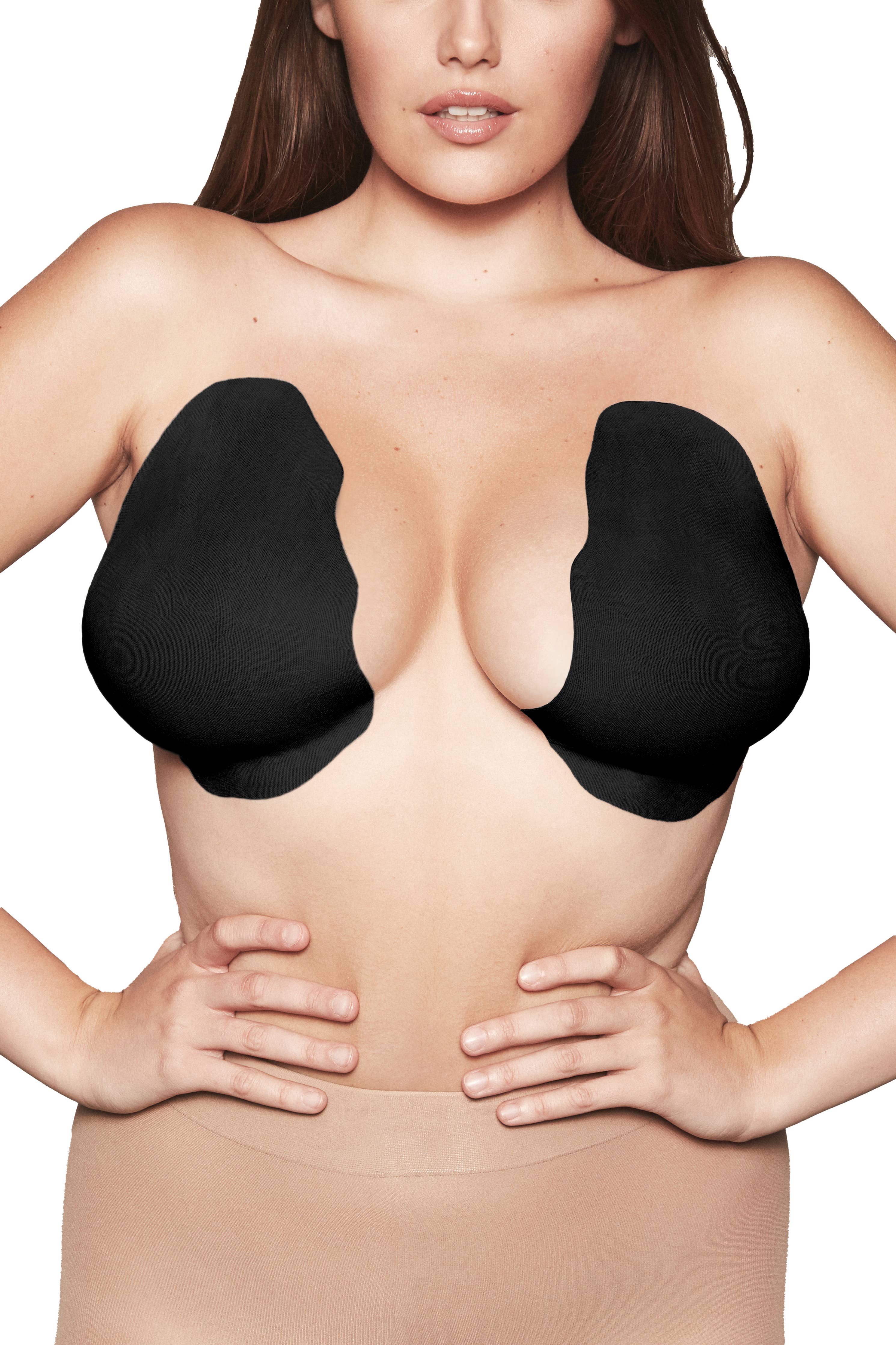 Image of NOOD - Game Changer | Lift & Shape Adhesive Hemp Bra: No 5 Soft Tan / 1
