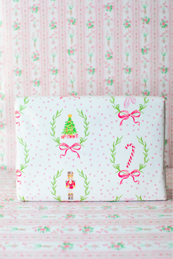 Image of Pearly Gates Designs - Nutcracker Wrapping Paper