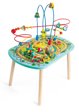 Twisting Railway Maze Table
