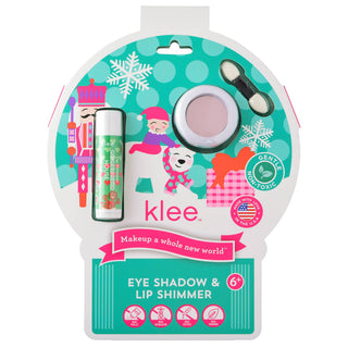 Klee Naturals - Jingle Shimmer - Holiday Eye Shadow and Lip Shimmer Set: Carol Twinkle