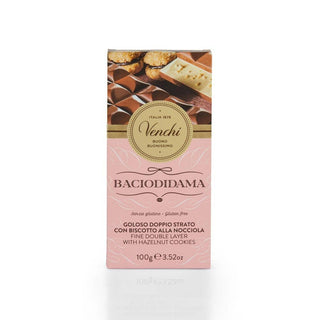 Venchi - Milk BacioDiDama Bar 3.52 oz