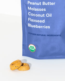 Image of Wild One - Organic PB&J Vegan Baked Dog Treats