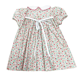 Marco and Lizzy -  AnnaLynn Smocked Girls Dress