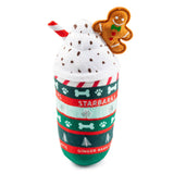 Haute Diggity Dog - Ginger Bark Latte Stocking Stuffers Christmas Dog Toys