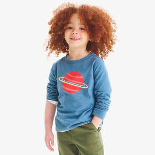 Primary - Kids long sleeve saturn tee