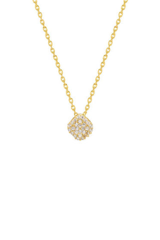 Pave Cushion Pendant