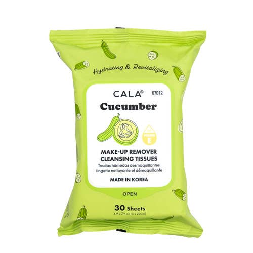 Image of Cala Makeup Remover Wipes Tissue Cleanser