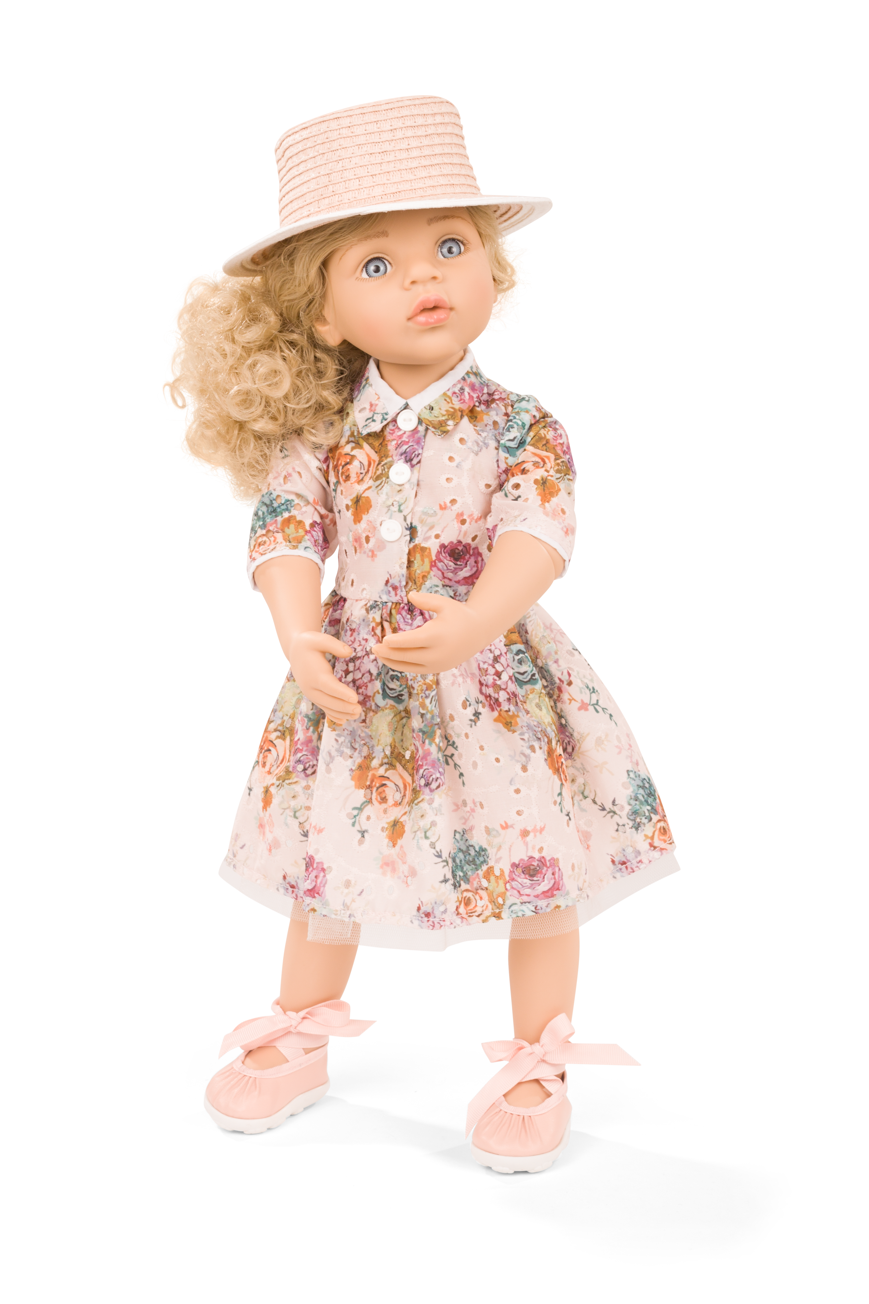Happy Kidz Greta 19.5" Posable Doll with Accessories