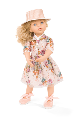Happy Kidz Greta 19.5" Posable Doll with Accessories