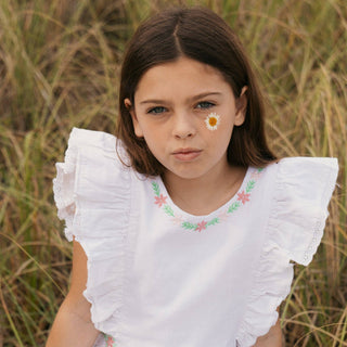 Hope and Henry - Linen Ruffle Jumper