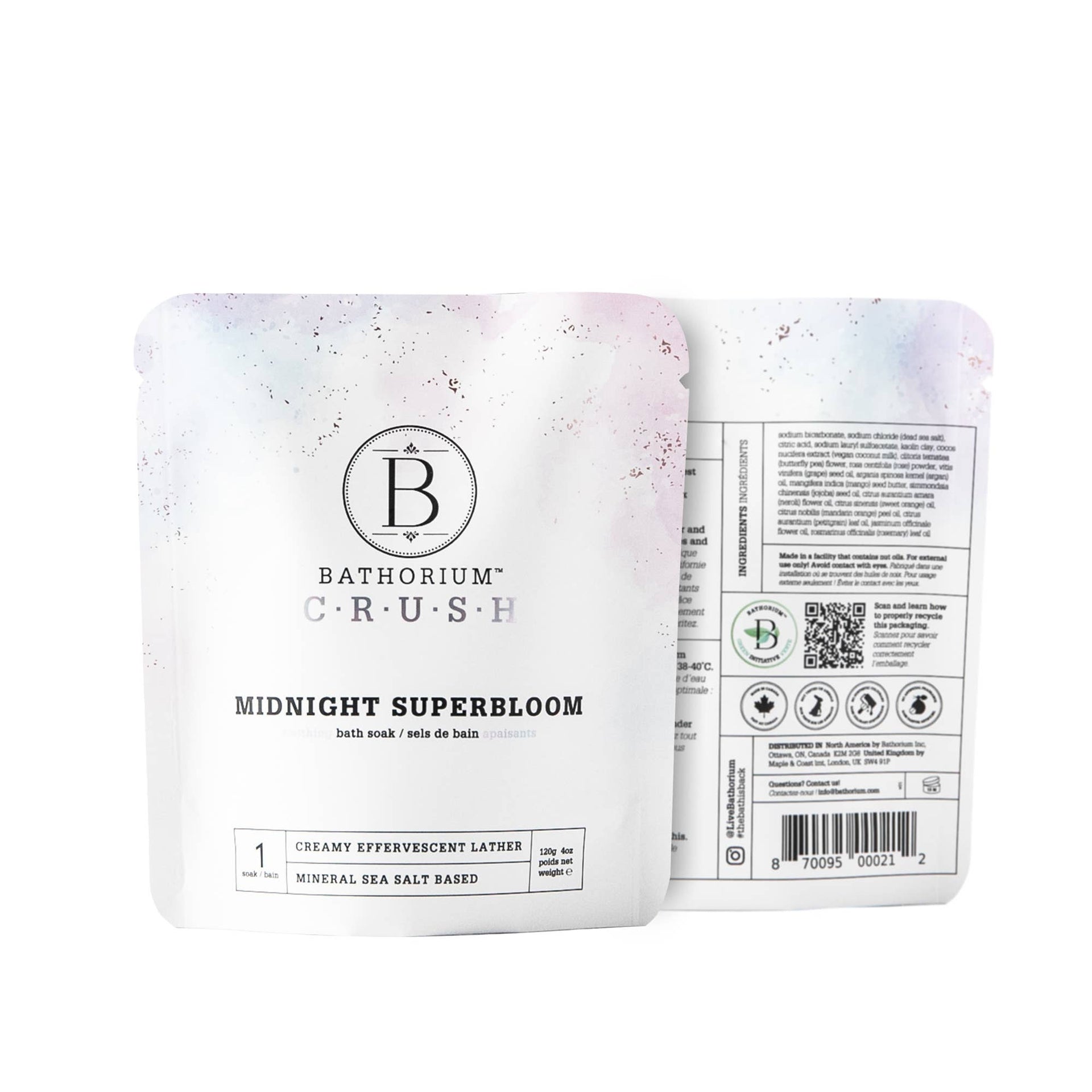Bathorium - NEW Midnight Superbloom Crush Bath Soak 120g