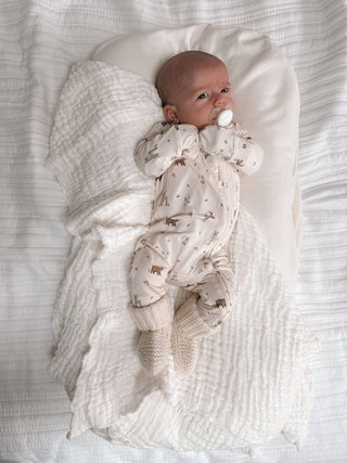 Luna + Luca - Woodland Forest Bamboo Jumpsuit
