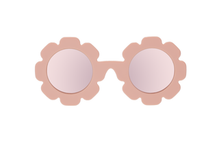 Babiators - Peach Keen Polarized Flower Sunglasses with Mirrored Lens: Ages 3-5+