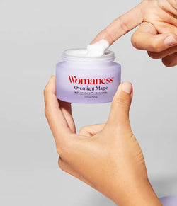 Image of Womaness - Overnight Magic - Nighttime  Moisturizing Repair Cream: 1.7 oz