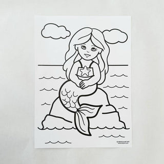 Tales of a Mermaid – Coloring Activity Book