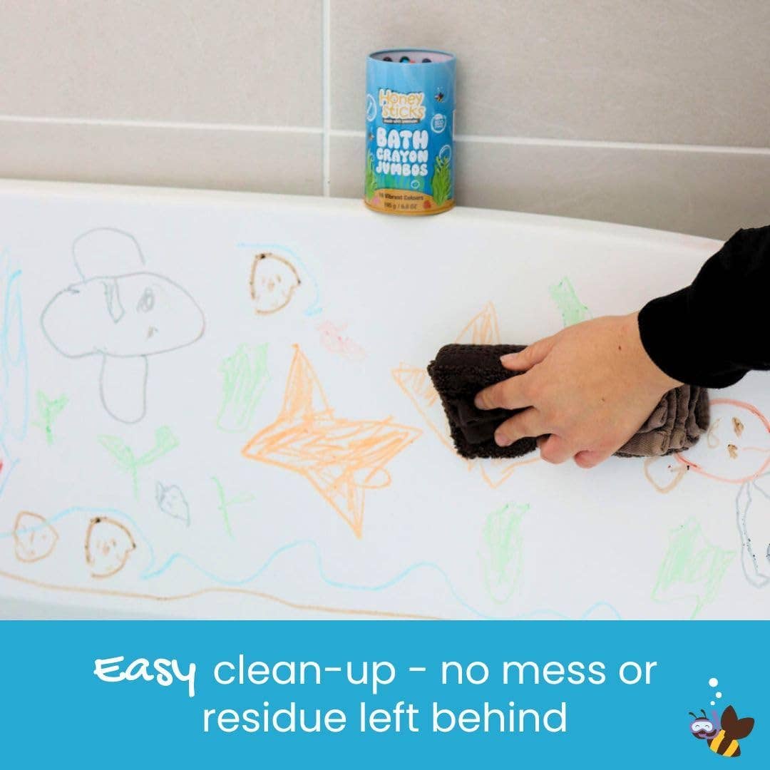 Image of Honeysticks - Honeysticks Super Jumbo Bath Crayons Non Toxic (7 Pack)