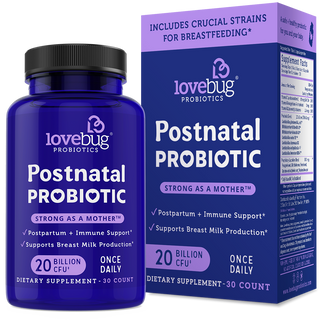 LoveBug Probiotics - Postnatal Probiotic - Lactation Formula