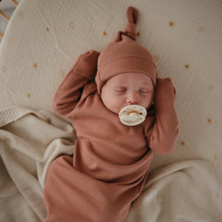 Image of Ribbed Baby Beanie