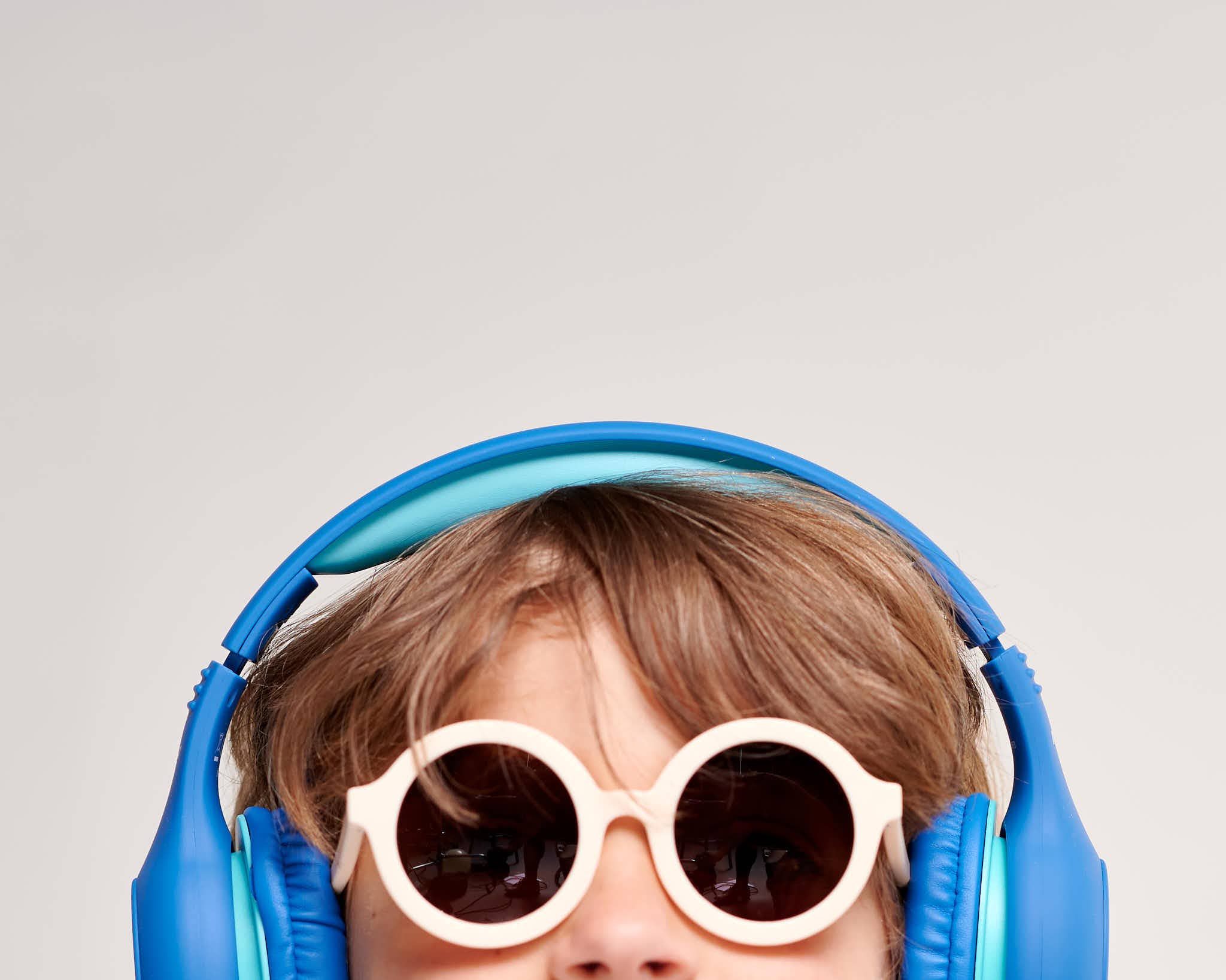 Image of Babiators - Sweet Cream Euro Round Kids Sunglasses with Amber Lens